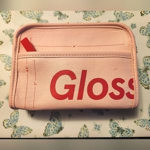 Glossier Mini Pink Makeup Bag